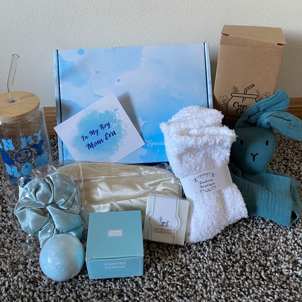 Boy Mom Era Gift Box for New Mom